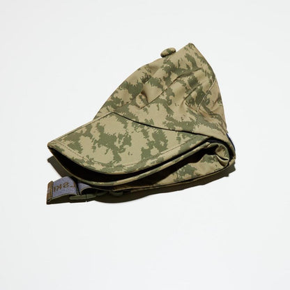 SealSkinz Mens Salle Waterproof Skinz Print Foldable Peak Cap - Olive