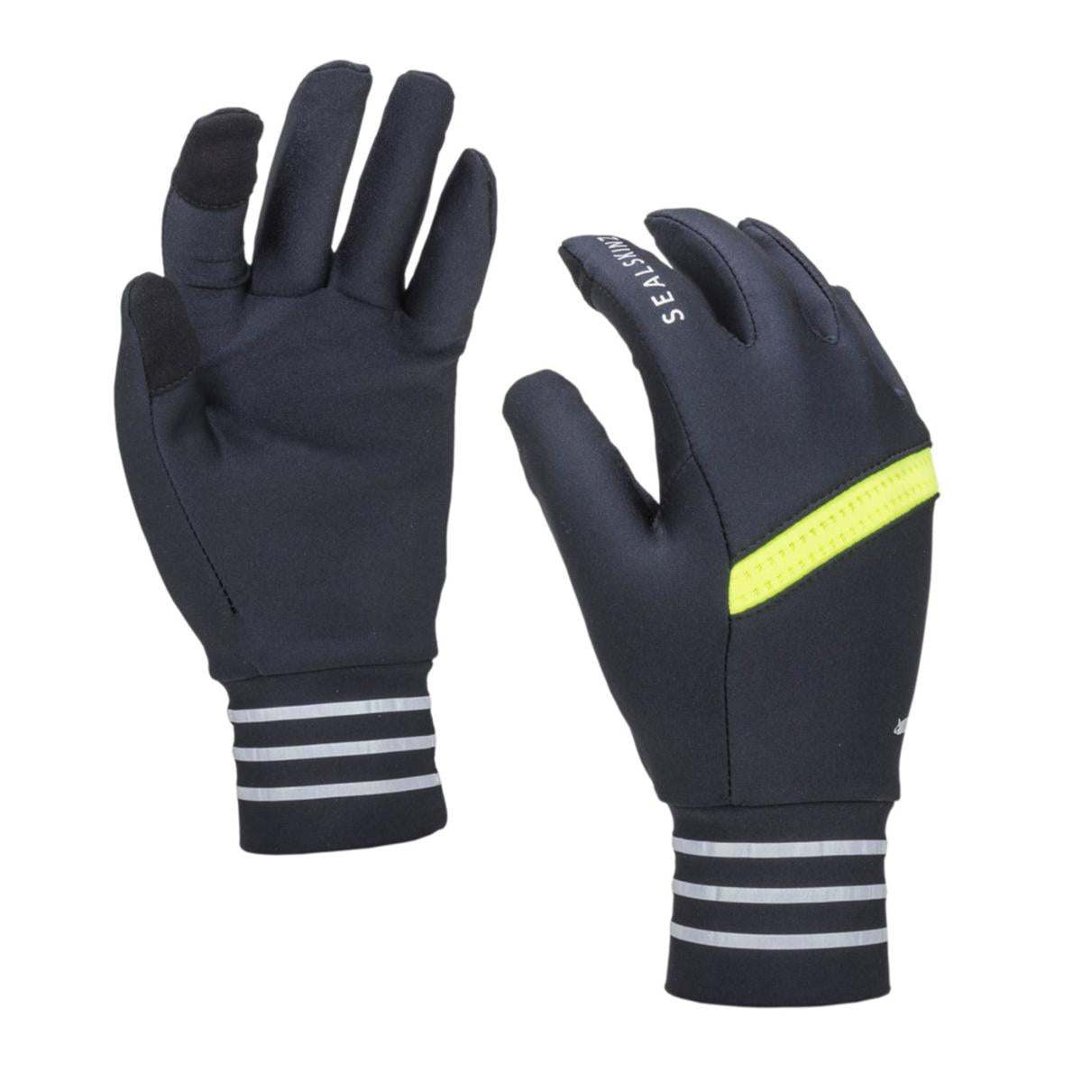  Sealskinz Mens Solo Stretch Reflective Gloves