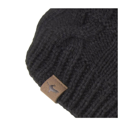  Sealskinz Mens Waterproof Cold Weather Cable Knit Beanie Hat
