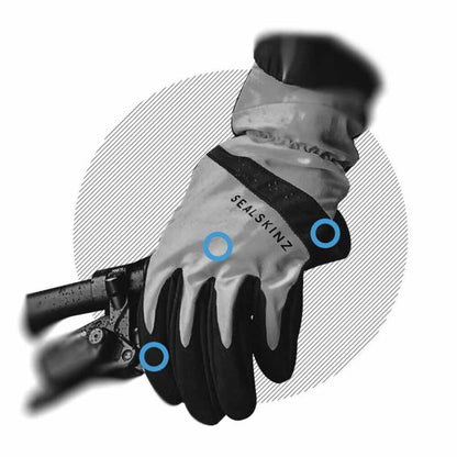  SealSkinz Womens Bodham Waterproof All Weather Cycle Gloves