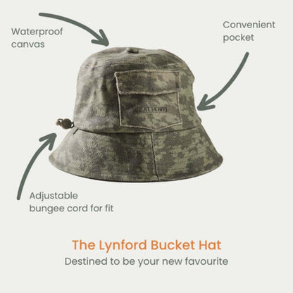  SealSkinz Womens Lynford Waterproof Colour Block Canvas Bucket Hat