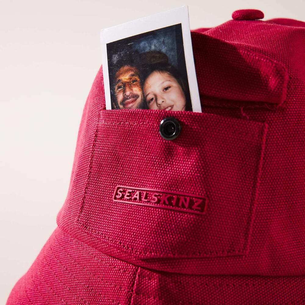  SealSkinz Womens Lynford Waterproof Colour Block Canvas Bucket Hat