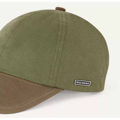  SealSkinz Womens Marham Waterproof Oiled Canvas Cap - Navy/Olive