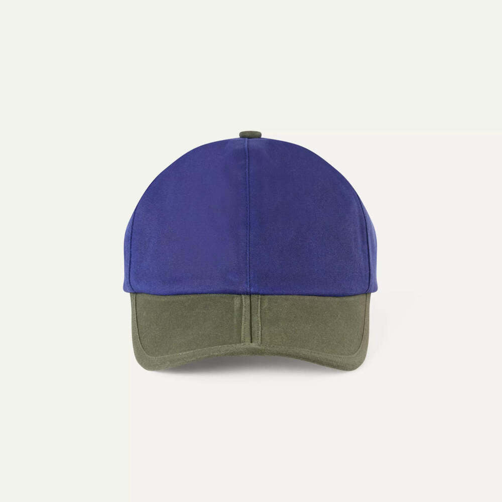  SealSkinz Womens Marham Waterproof Oiled Canvas Cap - Navy/Olive