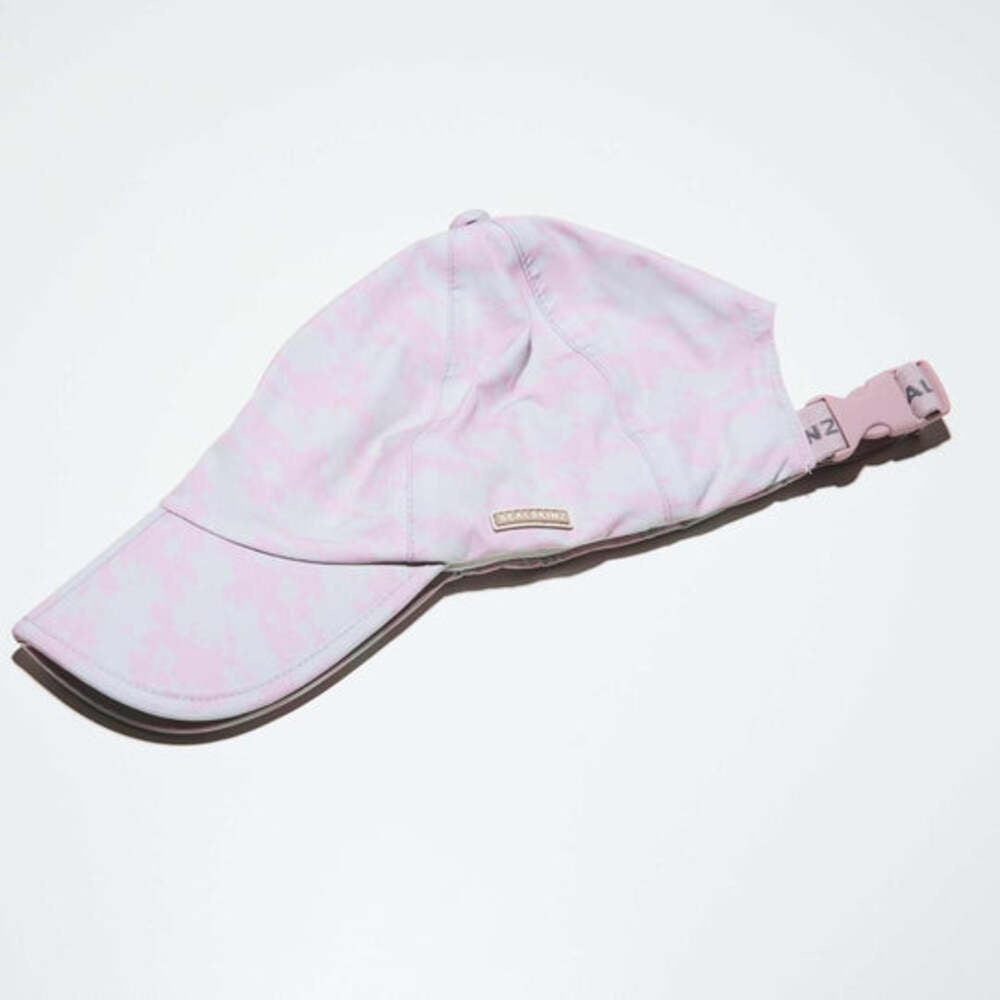  SealSkinz Womens Salle Waterproof Skinz Print Foldable Peak Cap - Pink/Cream