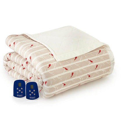  Shavel Micro Flannel Electric Heated Blanket - Full