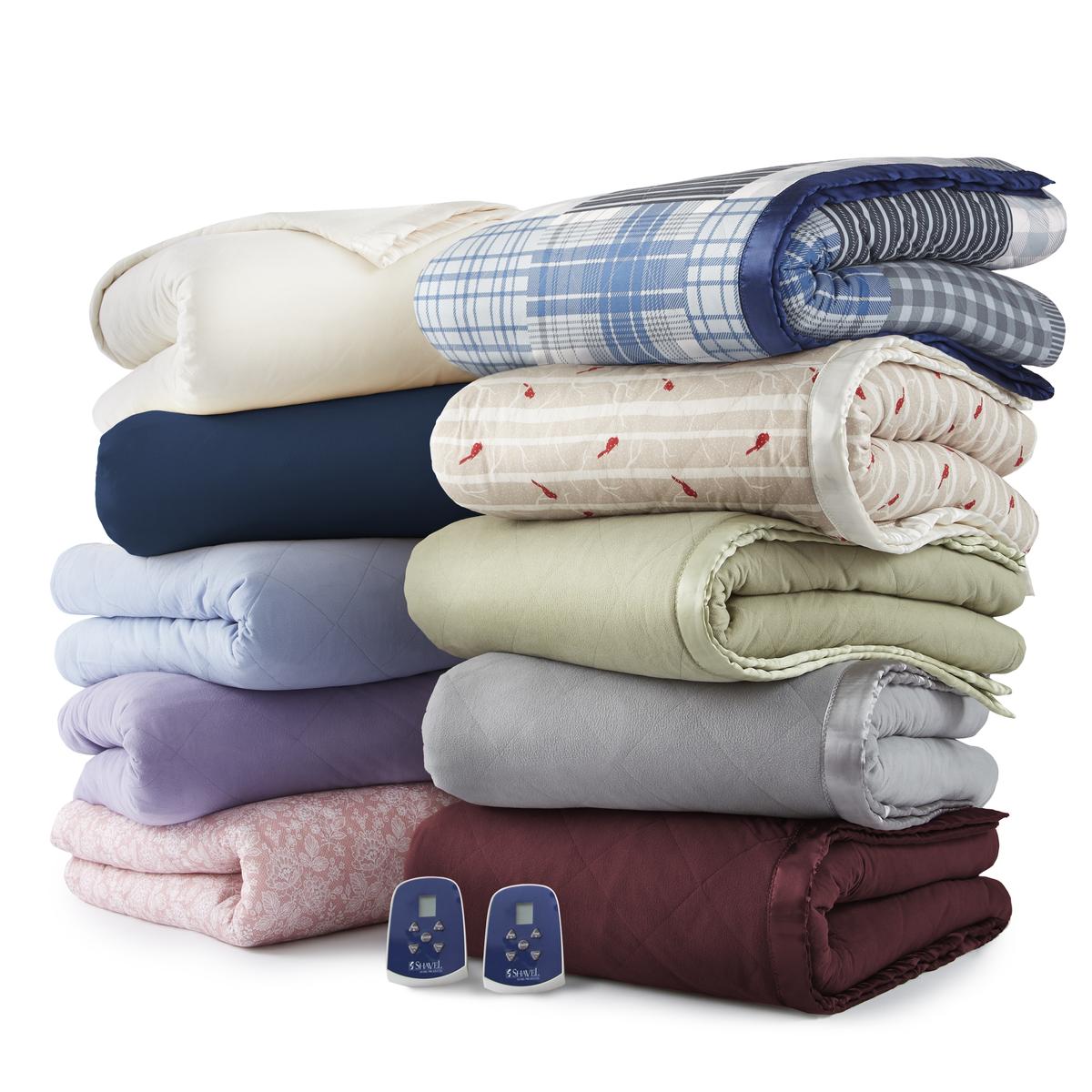  Shavel Micro Flannel Electric Heated Blanket - King