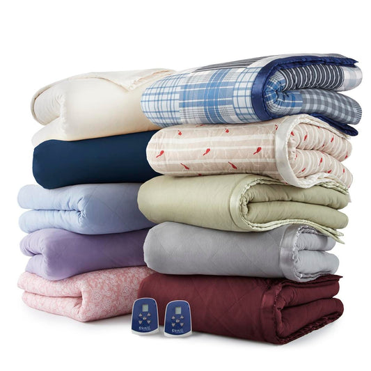  Shavel Micro Flannel Electric Heated Blanket - Queen