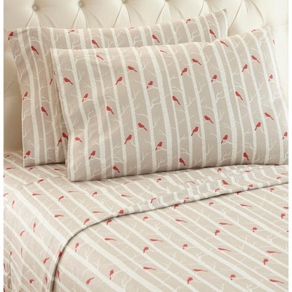  Shavel Micro Flannel Print Sheet Set - Cal King