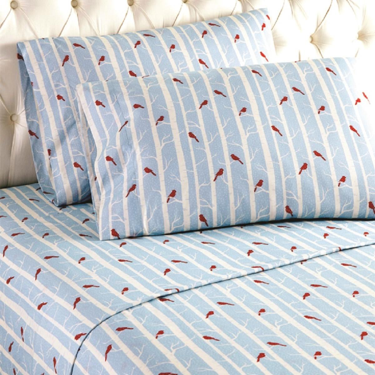  Shavel Micro Flannel Print Sheet Set - Full