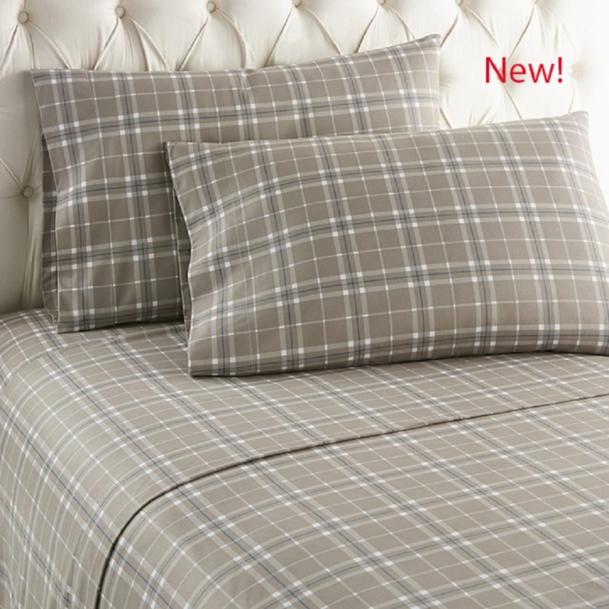  Shavel Micro Flannel Print Sheet Set - King