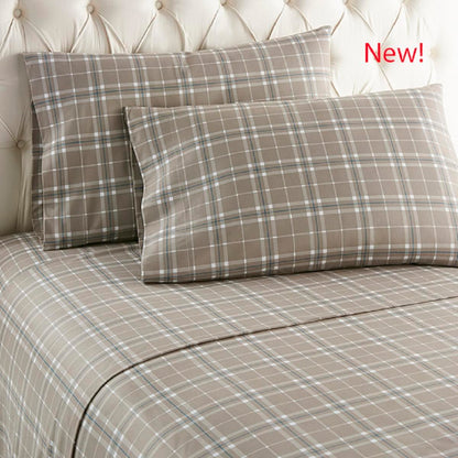  Shavel Micro Flannel Print Sheet Set - King