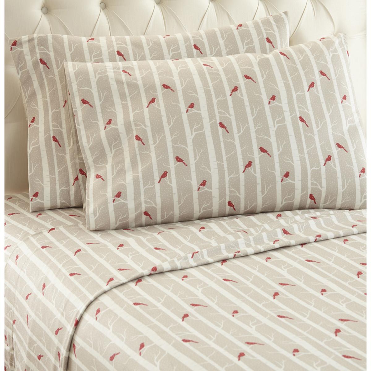  Shavel Micro Flannel Print Sheet Set - Twin