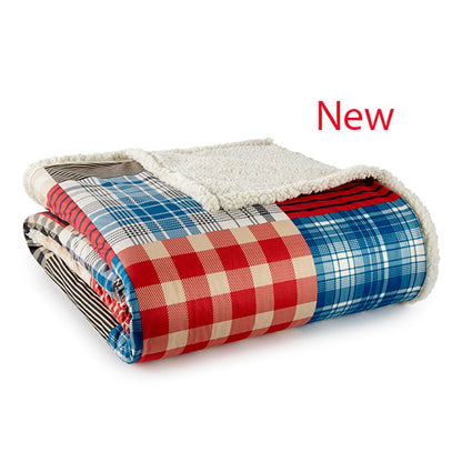 Shavel Micro Flannel Sherpa Blanket - Full/Queen