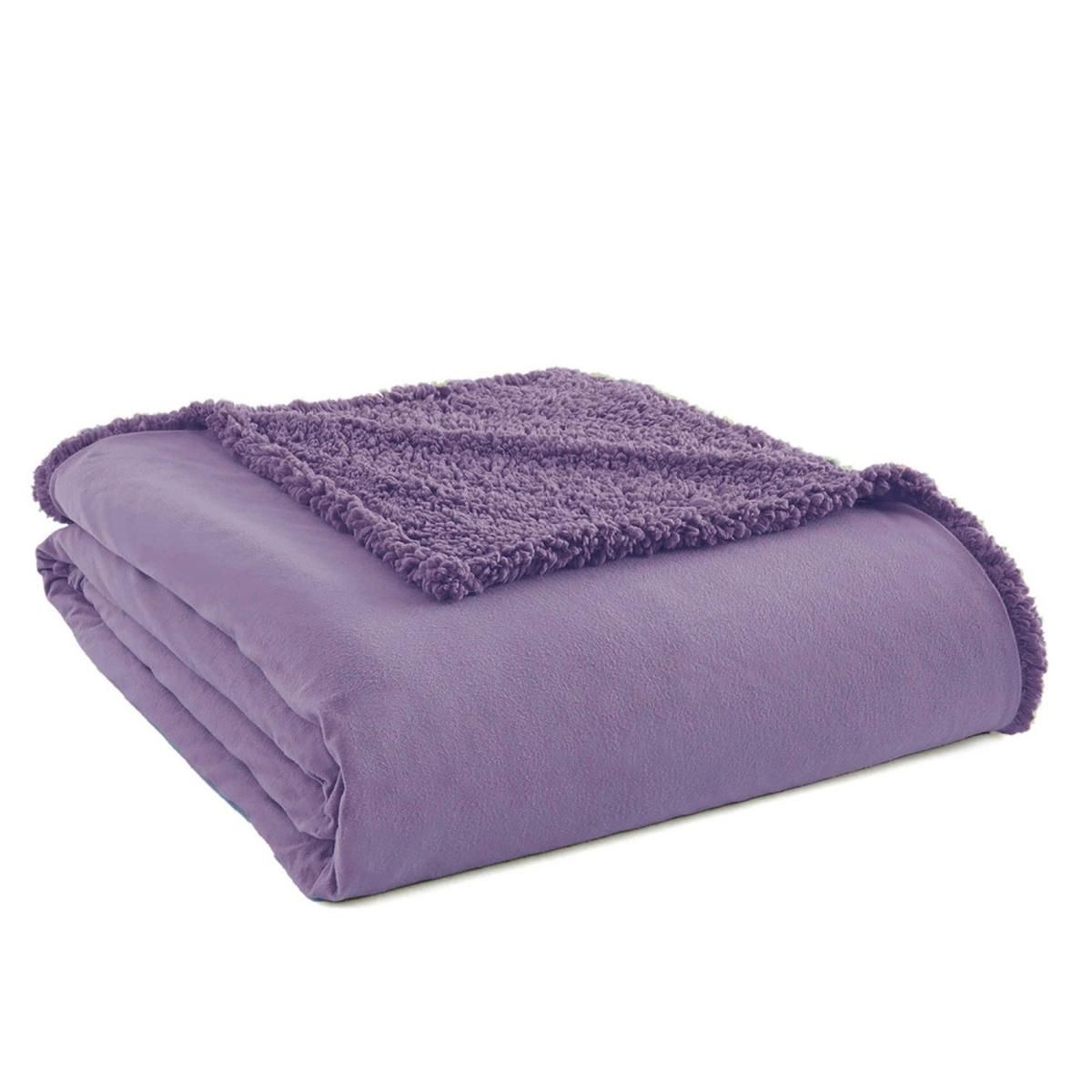  Shavel Micro Flannel Sherpa Blanket - King