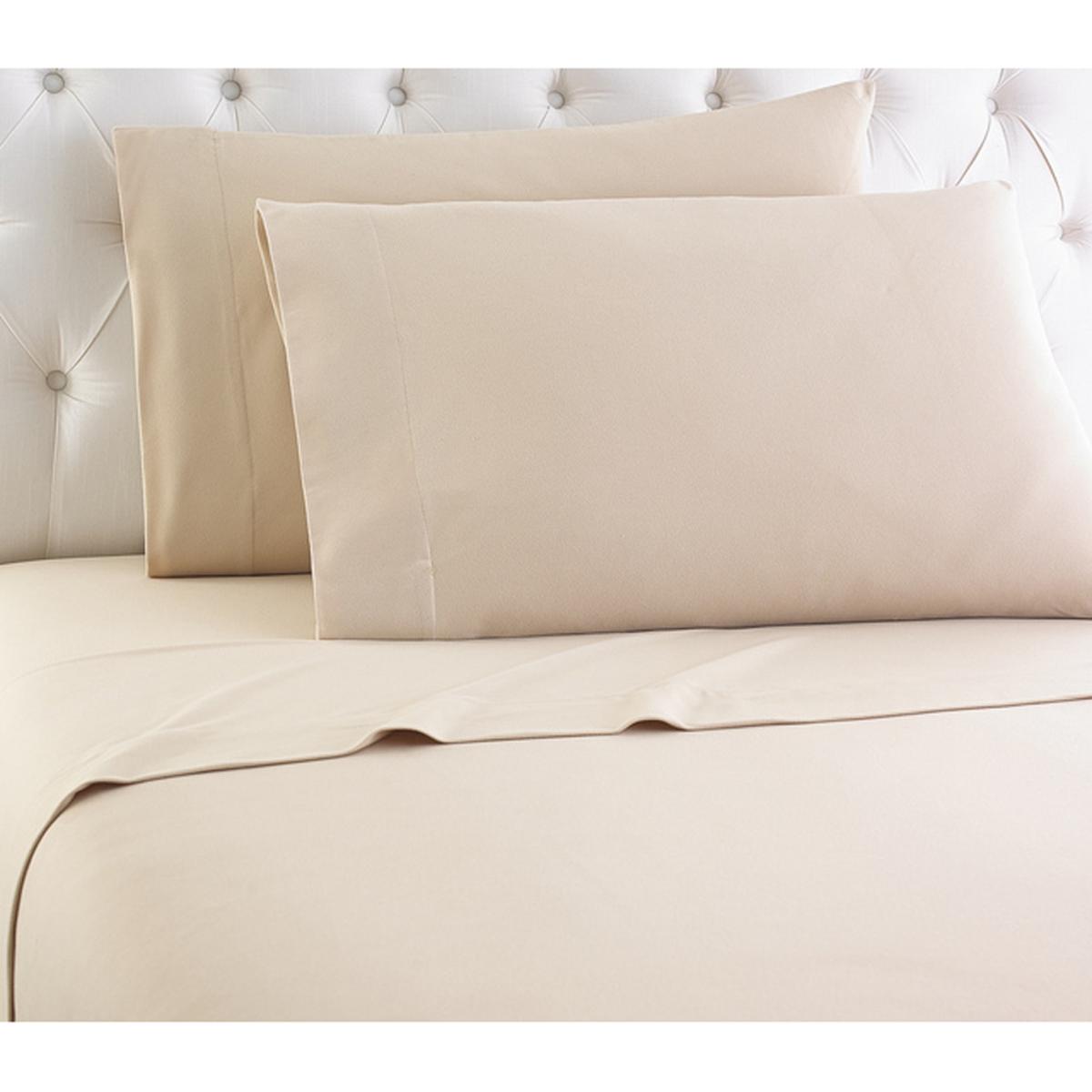  Shavel Micro Flannel Solid Color Sheet Set - Full