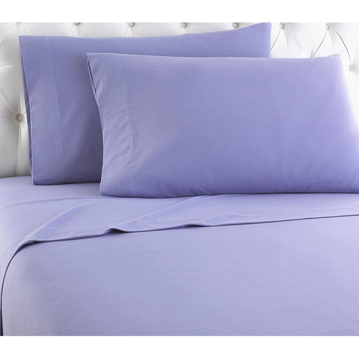  Shavel Micro Flannel Solid Color Sheet Set - Twin