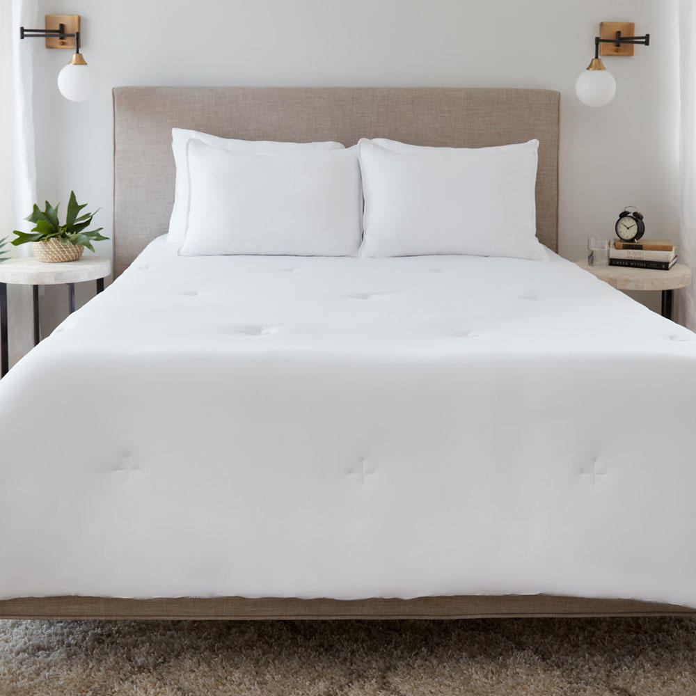  Sheex Elevated Performance All Season Comforter - King/California King - Bright White