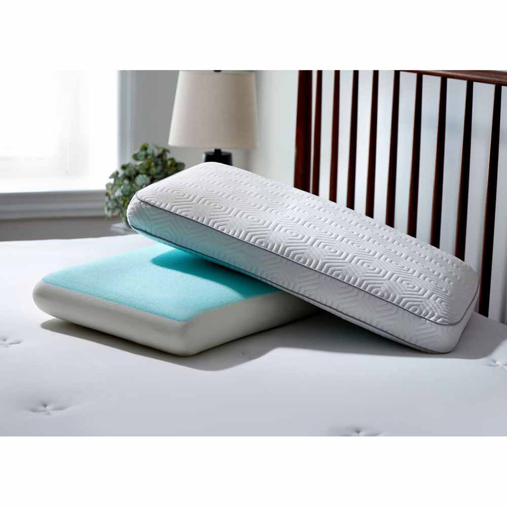  Sheex Elevated Performance Cooling Memory Foam Pillow - White