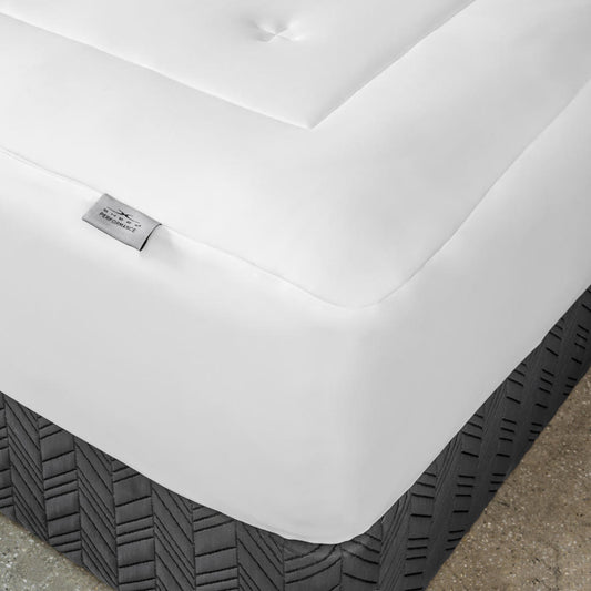  Sheex Elevated Performance Mattress Pad - King/California King - Bright White