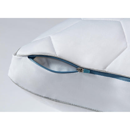 Sheex Elevated Performance Side Sleeper Pillow - King/Bright White