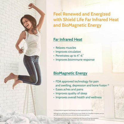  Shield Life TheraMat Lite Heated Mattress Pad - Single Size