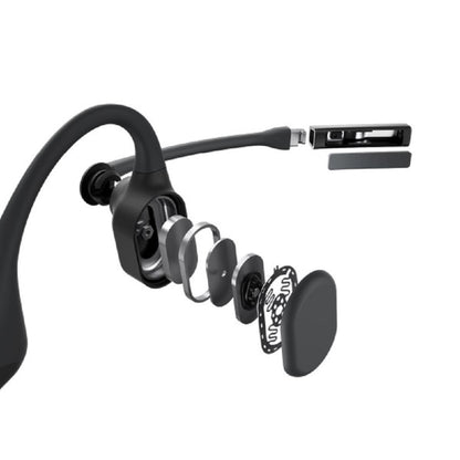  Shokz OpenComm Bone Conduction Stereo Bluetooth Headset - Black