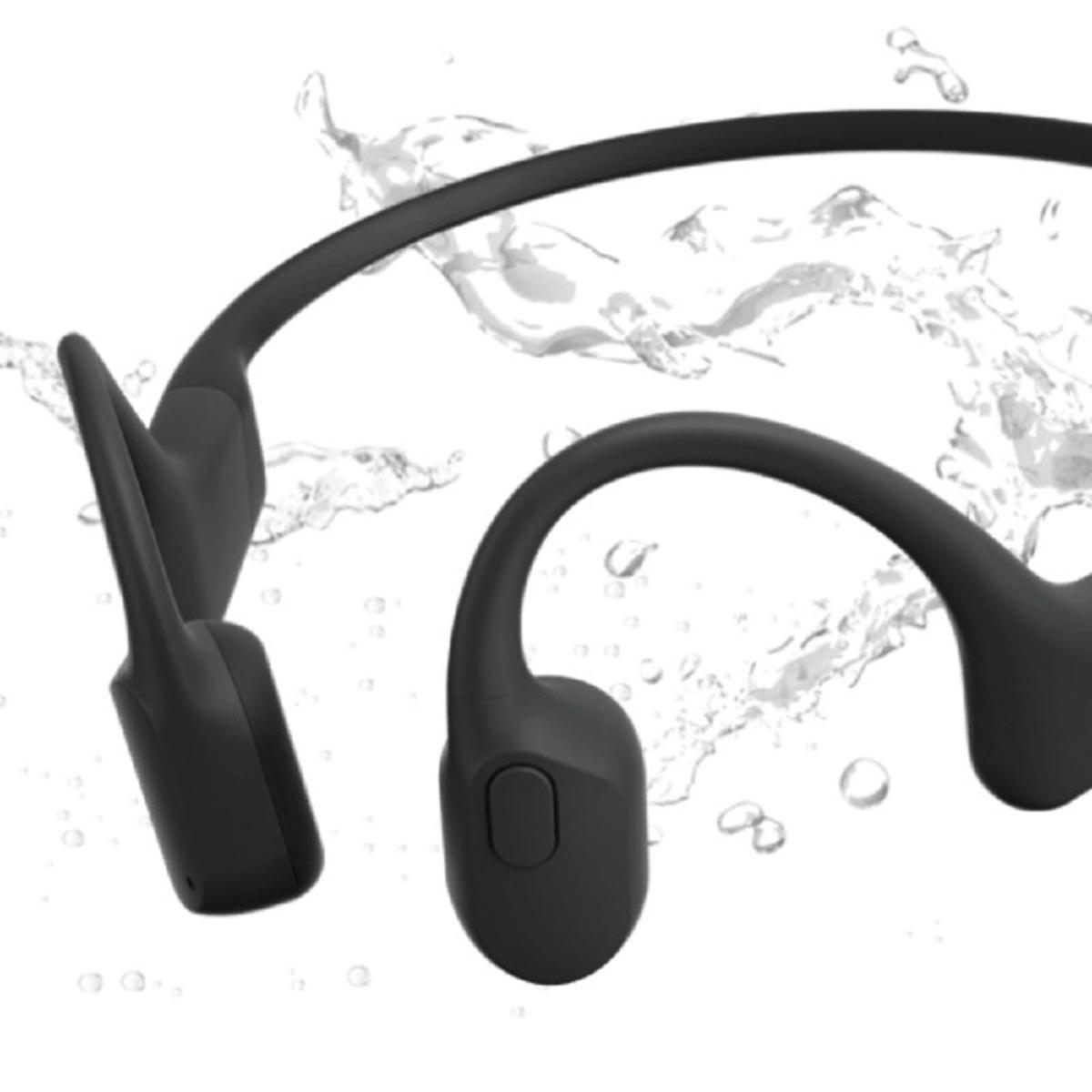  Shokz OpenRun Mini Bone Conduction Open-Ear Endurance Headphones - Black
