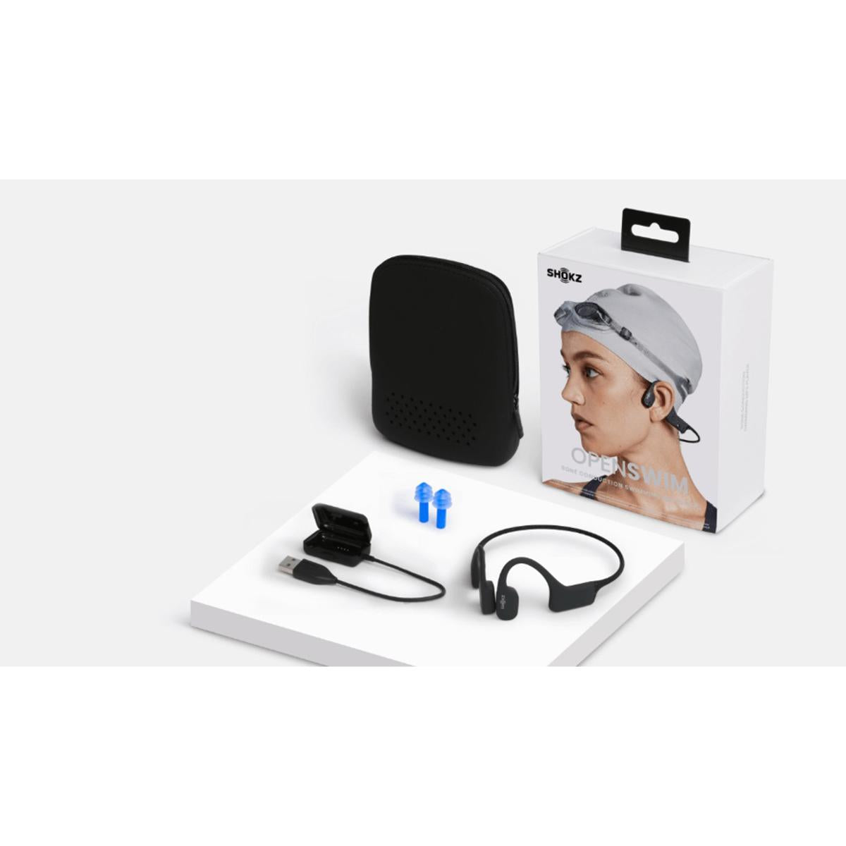  Shokz OpenSwim Wireless Bone Conduction MP3 Swimming Headphones