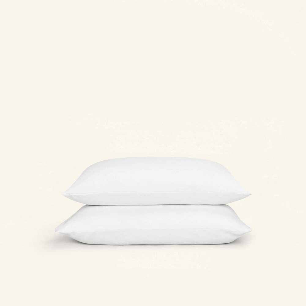  Slumber Cloud Outlast Core Pillow Covers - Single King/White