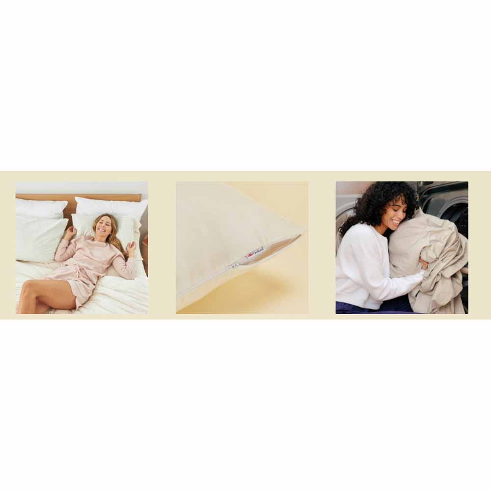  Slumber Cloud Outlast Core Pillow Covers - Single Standard/White