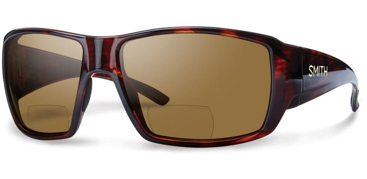 SMITH OPTICS Smith Guides Choice Bifocal Sunglasses Matte Havana Carbonic Polarized Brown 2.00