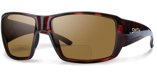 SMITH OPTICS Smith Guides Choice Bifocal Sunglasses Matte Havana Carbonic Polarized Brown 2.00