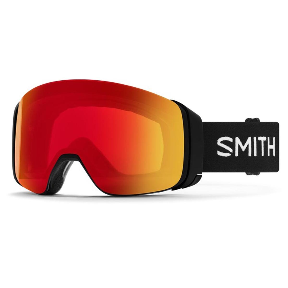  Smith Optics 4D MAG Goggles ChromaPop Photochromic Red Mirror - Black Frame