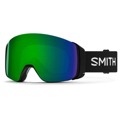  Smith Optics 4D MAG Goggles ChromaPop Sun Green Mirror - Black Frame