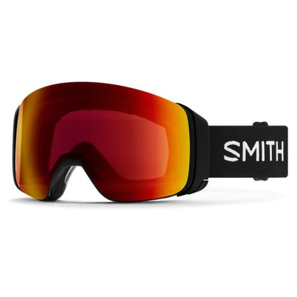  Smith Optics 4D MAG Goggles ChromaPop Sun Red Mirror - Black Frame