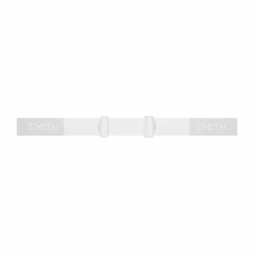  Smith Optics Blazer Goggles Blue Sensor Mirror - White Frame