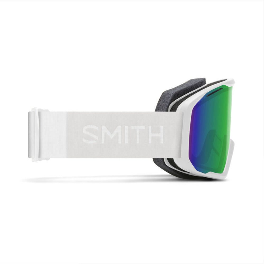  Smith Optics Blazer Goggles Green Sol-X Mirror - White Frame
