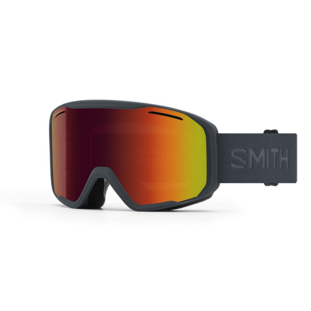  Smith Optics Blazer Goggles Red Sol-X Mirror - Slate Frame
