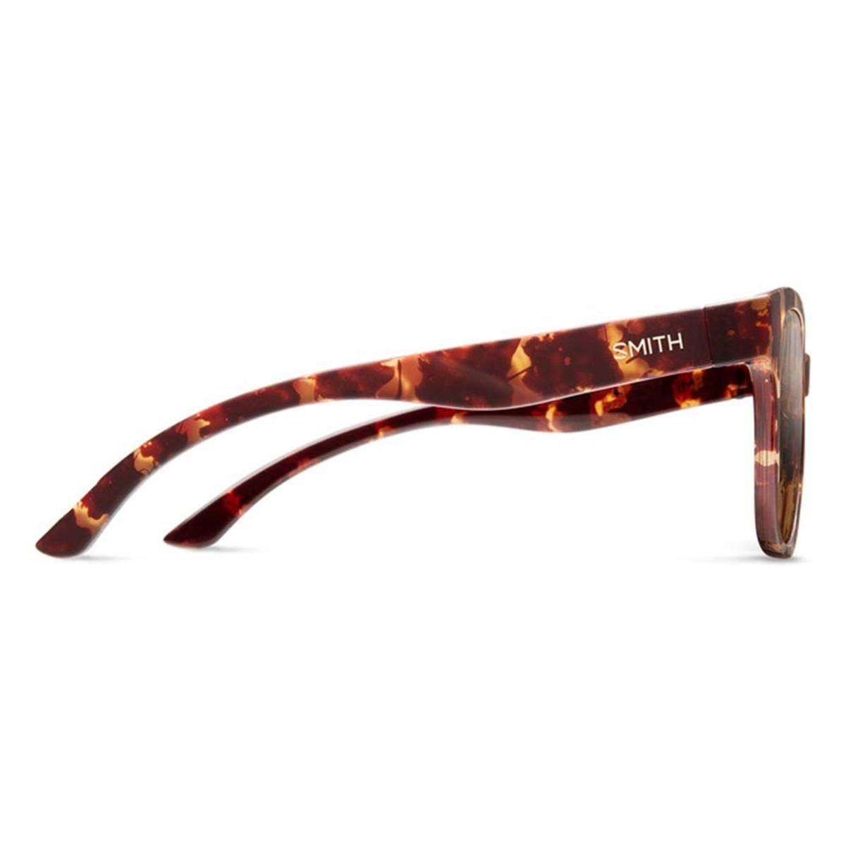  Smith Optics Caper Sunglasses ChromaPop Polarized Brown - Matte Tortoise Frame