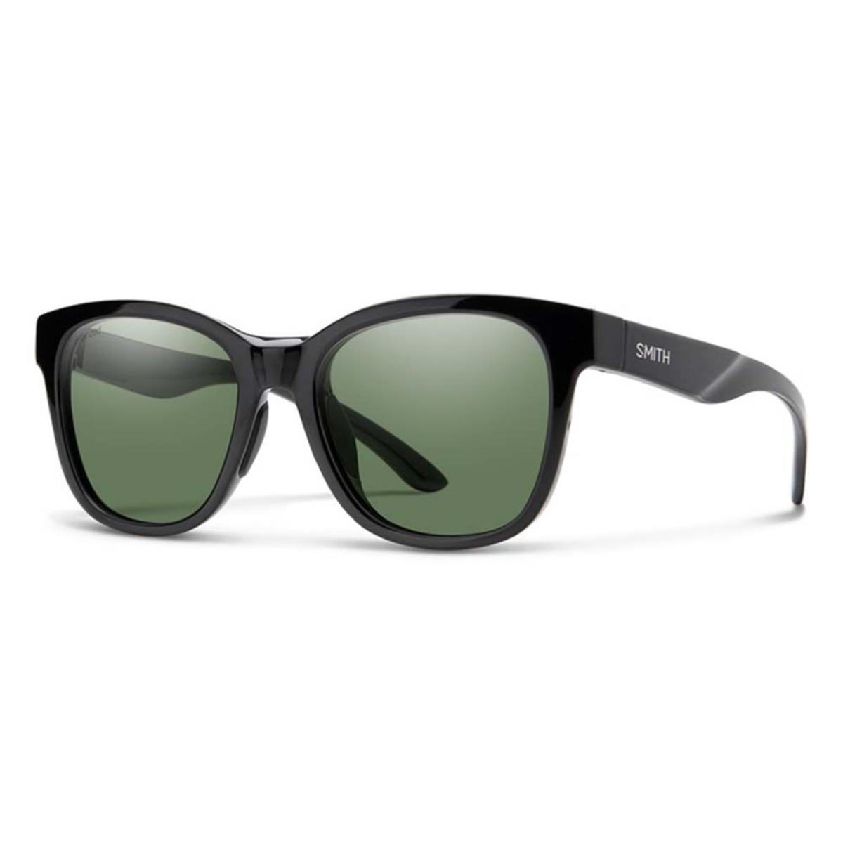  Smith Optics Caper Sunglasses Polarized Gray Green - Black Frame