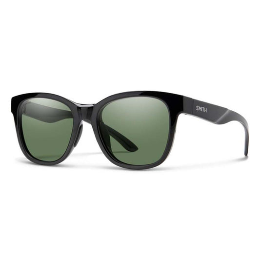  Smith Optics Caper Sunglasses Polarized Gray Green - Black Frame