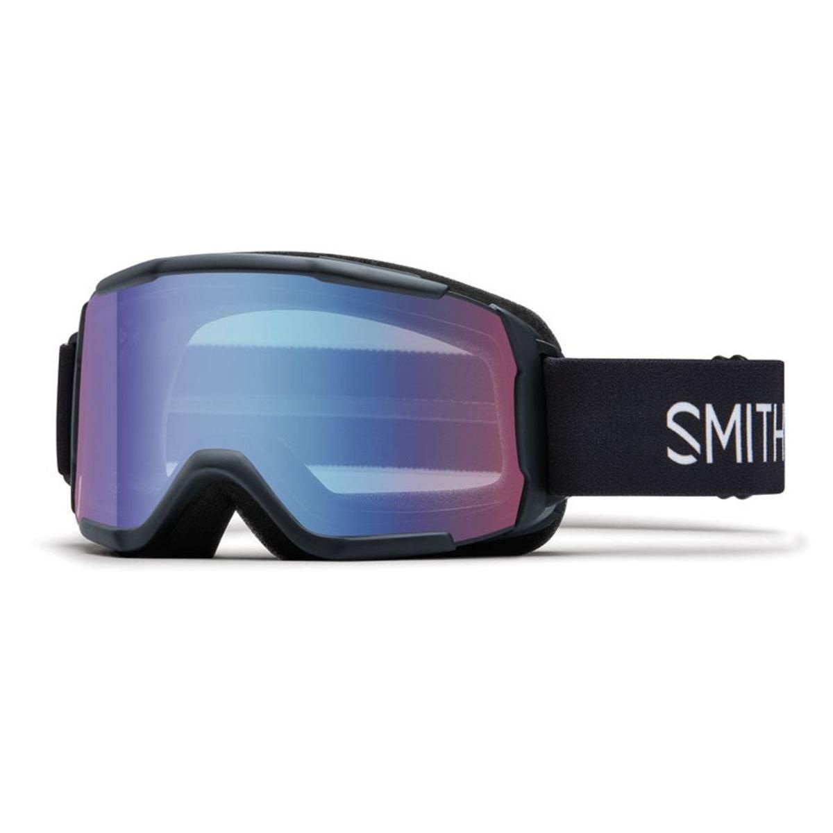  Smith Optics Daredevil Youth Goggles Blue Sensor Mirror - Black Frame