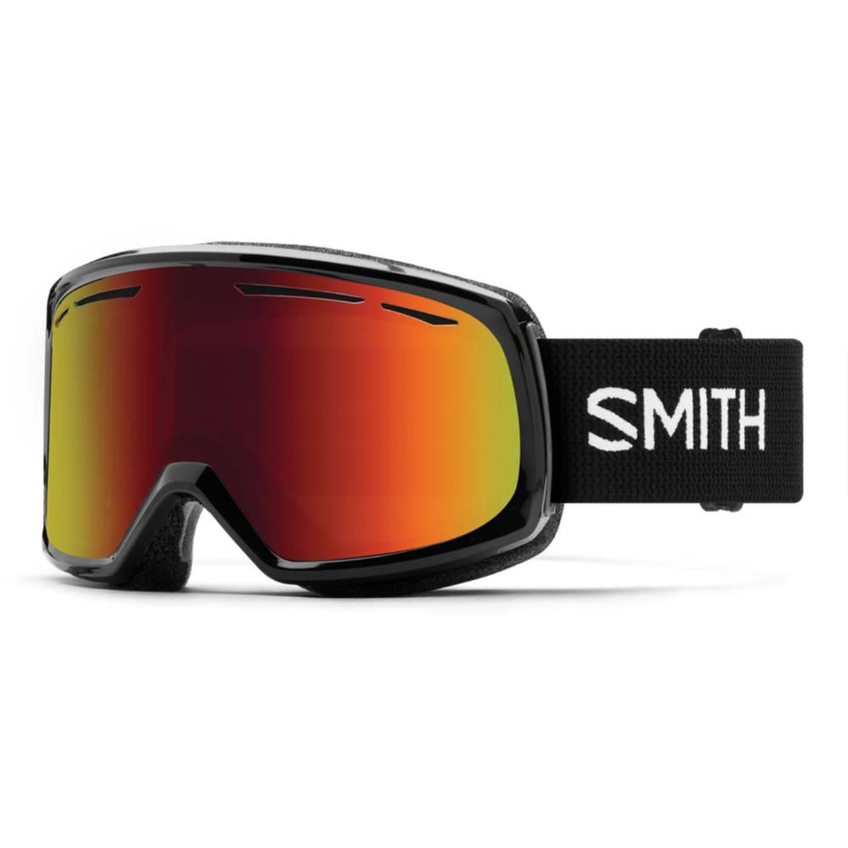 Smith Optics Drift Goggles Red Sol-X Mirror - Black Frame