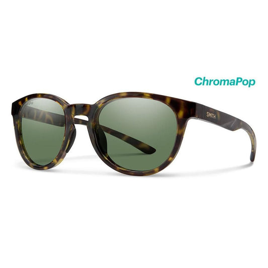  Smith Optics Eastbank Sunglasses Chromapop Polarized Gray Green - Vintage Tort Frame