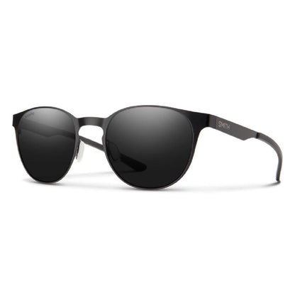  Smith Optics Eastbank Metal Sunglasses ChromaPop Polarized Black - Matte Black Frame