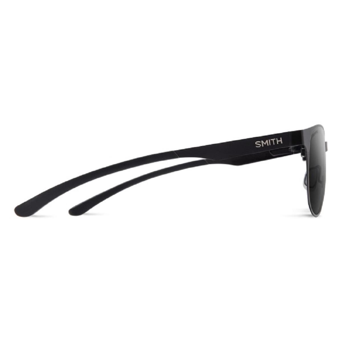  Smith Optics Eastbank Metal Sunglasses ChromaPop Polarized Black - Matte Black Frame