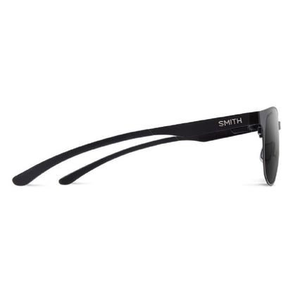  Smith Optics Eastbank Metal Sunglasses ChromaPop Polarized Black - Matte Black Frame