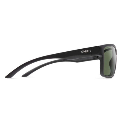  Smith Optics Emerge Sunglasses ChromaPop Polarized Gray Green Mirror - Matte Black Frame