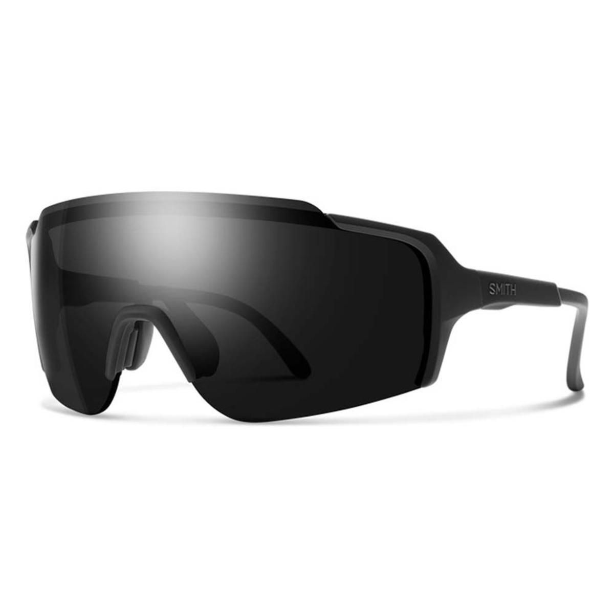  Smith Optics Flywheel Sunglasses ChromaPop Black - Matte Black Frame
